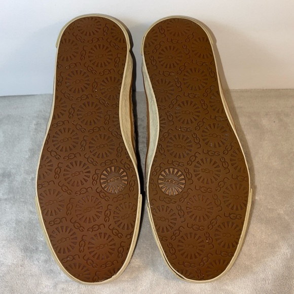 UGG Laela Quilted Nubuck  Sheepskin Leather Slip-on Sneaker size 8 - Picture 5 of 12